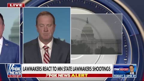 A Republican senator warns of political violence, saying that now is the moment to