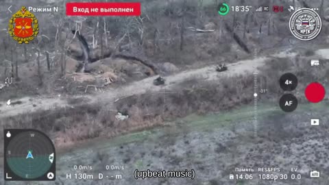 🇷🇺 ⚔️ Claimed as combat footage of NRTK "Courier" operators