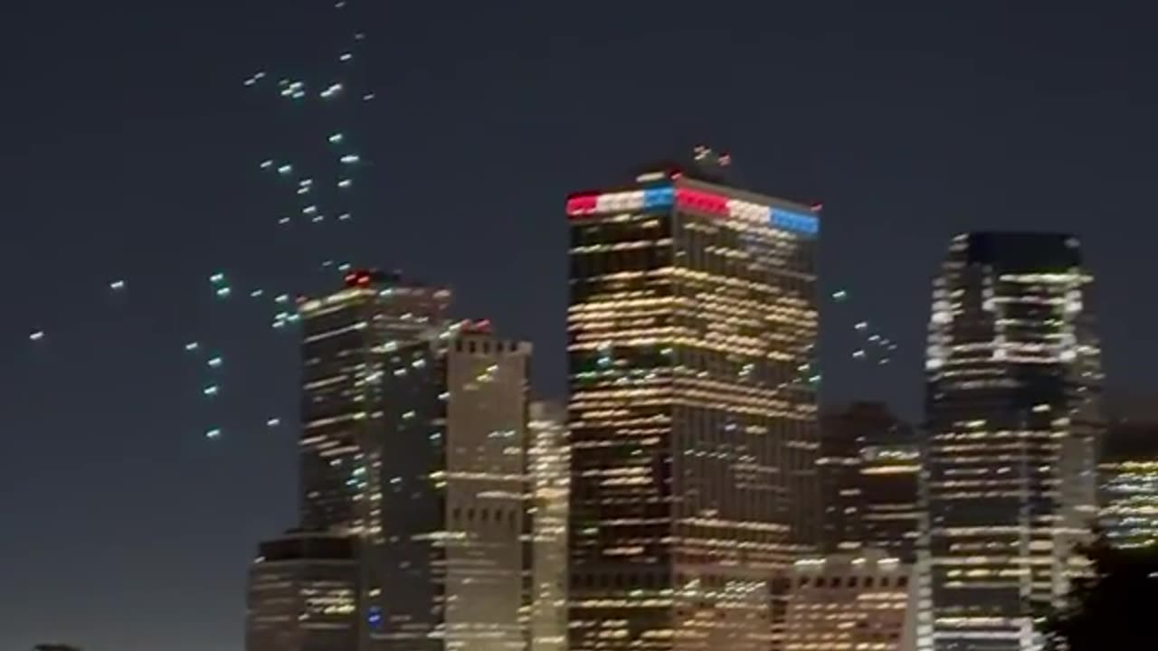 Strange Lights Spotted Floating Above New York City