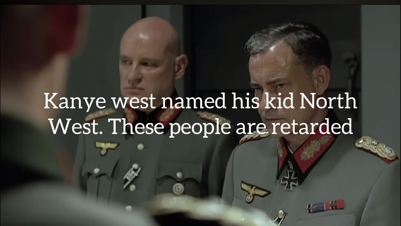 Hitler’s reaction to the new Kanye west song