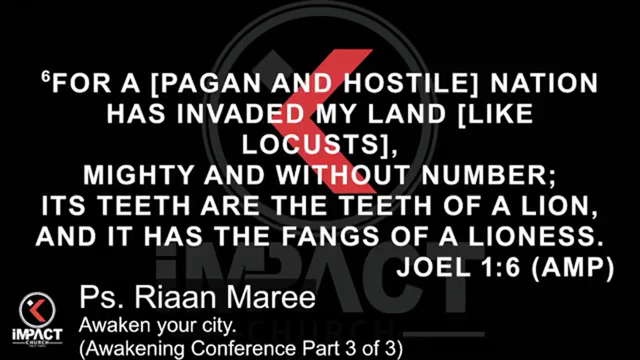 Ps. Riaan Maree (Awakening Conference)