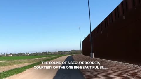 Border Walls provide Safe Towns, Strong Borders, Proud Country