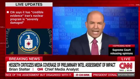 🚨CNN's Brian Stelter: "This is a very complex matter...