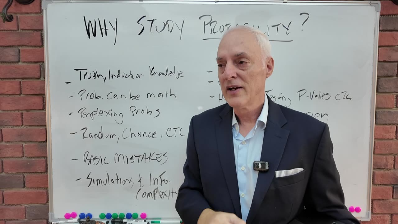 Why Study Probability?