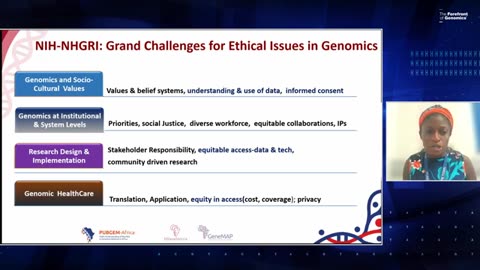 Centering Science and Health Equity in Genomics - Nchangwi Syntia Munung