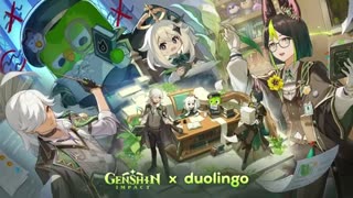 Genshin Impact x Duolingo - Official Collaboration Trailer