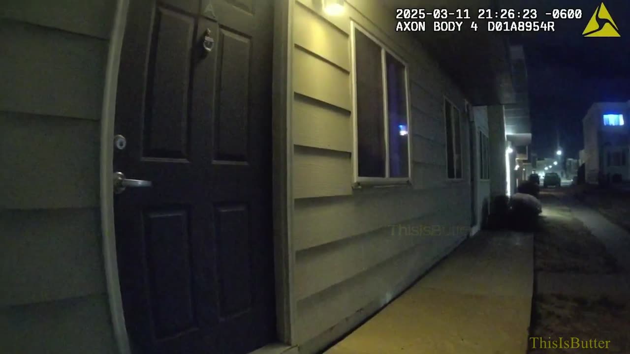 Colorado Springs officer shoots at armed man when he opened the door with a gun