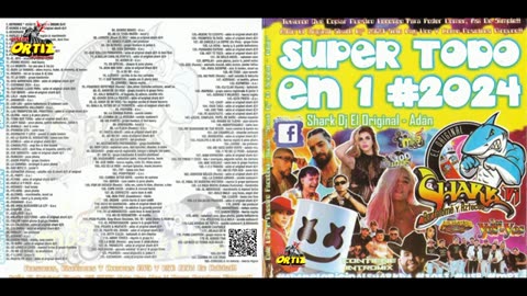 Super Todo En 1 #2024!! Shark Dj---Discos Ortiz 2023