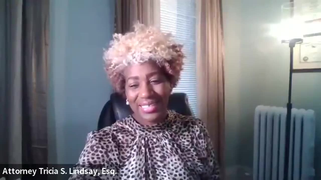 NO.7 The Producer interviews New York Attorney Tricia S Lindsay, Esq interview date 04/03/22