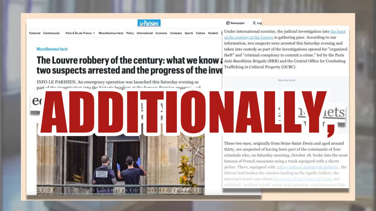 Fact Check: Viral Clip Does NOT Show October 2025 Louvre Break-In