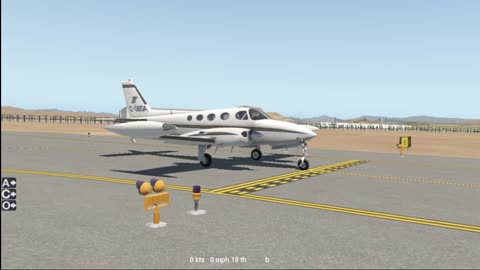 another jump in a Cessna 340 - Xplane 11 Ubuntu Training in 2025