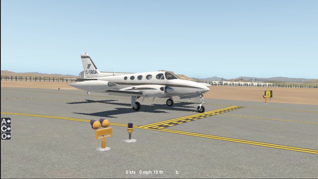 another jump in a Cessna 340 - Xplane 11 Ubuntu Training in 2025