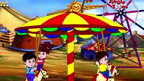 Lakdi ki kathi | Popular Hindi Children Songs | Animated Songs by HINDI ANIMATED VIDEOS