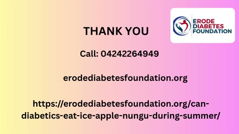 Can Diabetics Eat Ice Apple (Nungu) During Summer?