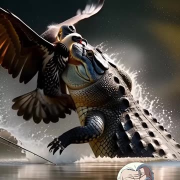 Vulture Saves Grandpa From Alligator Attack