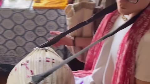 Kirtan at “Mantra central” Bhakti yoga center in Syracuse, New York June 2025
