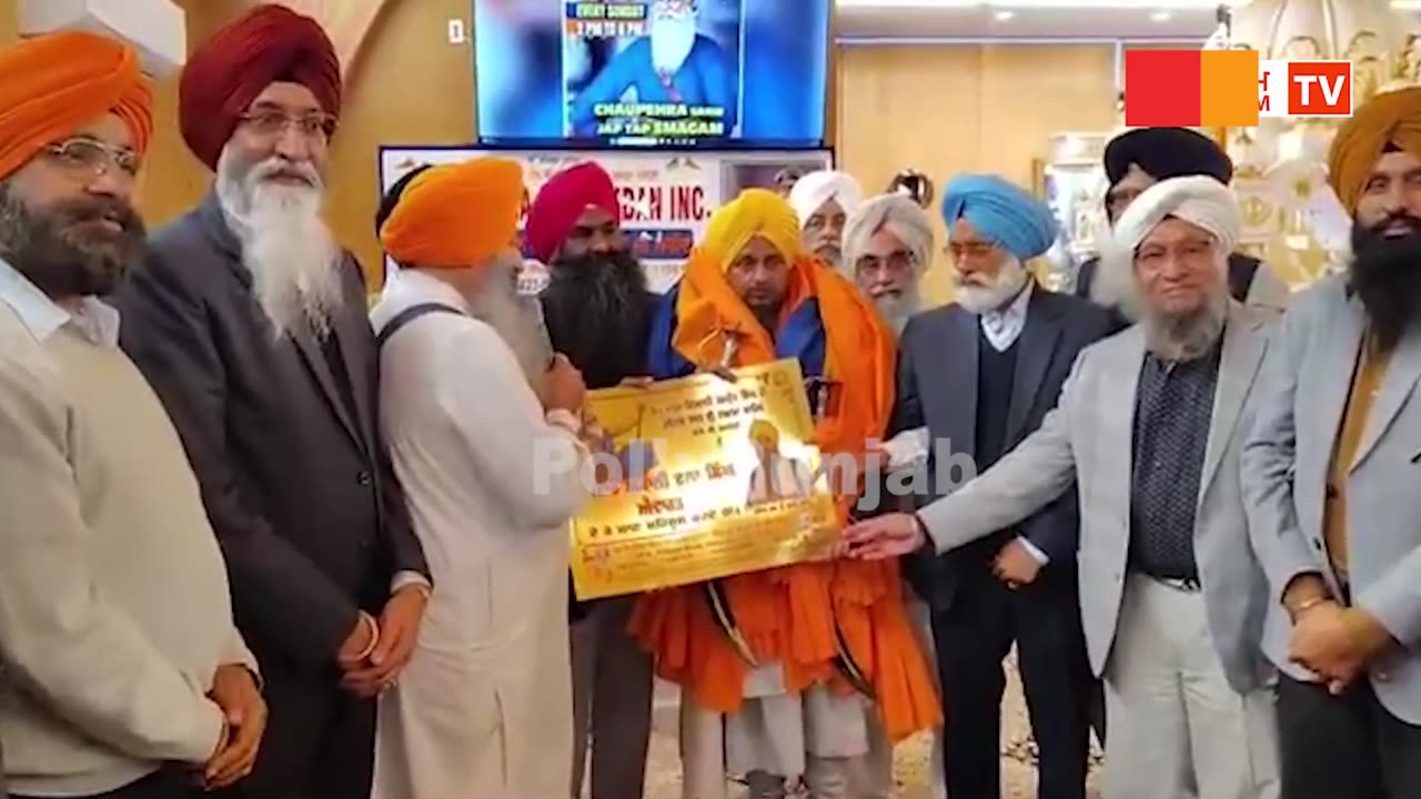 ਸਾਬਕਾ ਜਥੇਦਾਰ ਗਿਆਨੀ ਹਰਪ੍ਰੀਤ ਸਿੰਘ ਨੂੰ ਅਮਰੀਕਾ ਵਿਚ ਜਥੇਦਾਰ ਅਕਾਲੀ ਫੂਲਾ ਸਿੰਘ ਅਵਾਰਡ ਨਾਲ ਸਨਮਾਨਿਤ।
