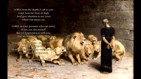 Psalm 130. Tune: St. Columba