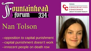 FF-334: Nan Tolson on why you should oppose capital punishment