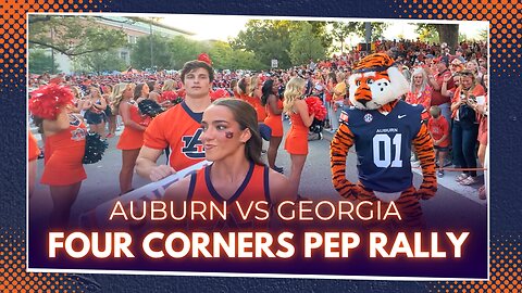 Four Corners Pep Rally | Georgia 2025 | Auburn University Marching Band