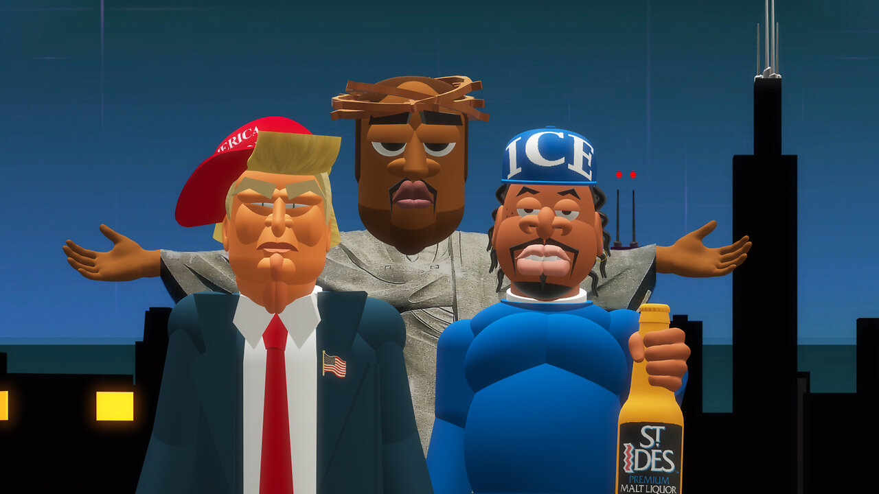 Trumps Crip Walk in Chicago ft. Kanye West & Snoop Dogg MAGA-mix