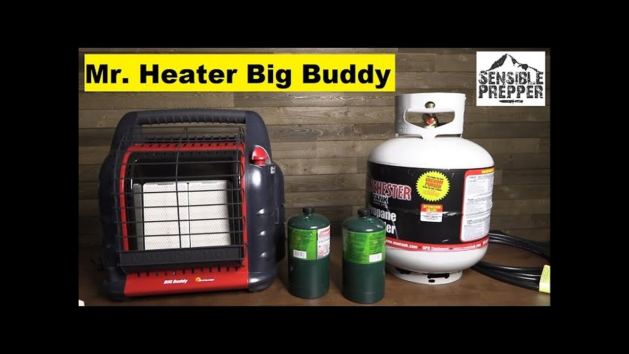 Alternative Heat Source for Power Outages! Mr. Heater Buddy