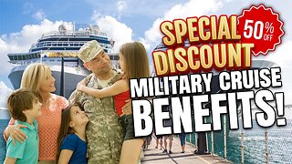 Cruise Lines HONOR Our Heroes With Unbelievable Military Benefits!