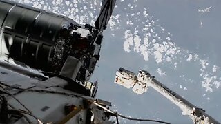 New Cygnus XL cargo ship captured by space station's robotic arm after thruster issue