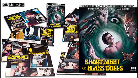 Short Night Of Glass Dolls [Four Disc 4K UHD Collector's Edition]