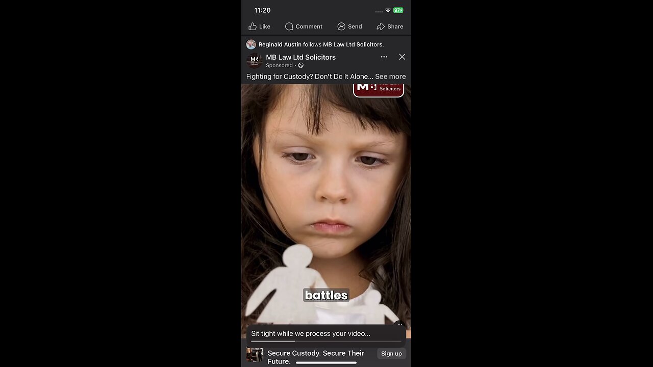 Solicitors adverts on fb