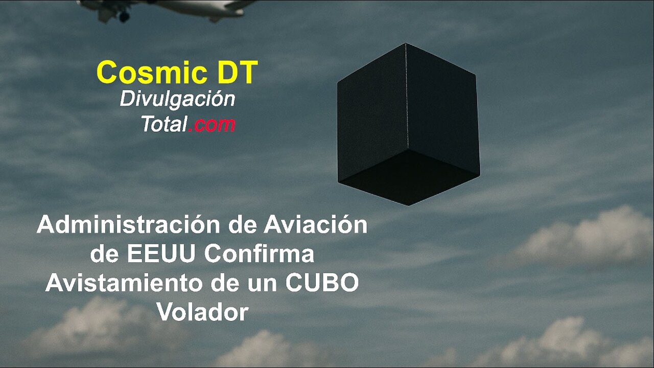 FAA Confirma Avistamiento de OVNI en Forma de Cubo
