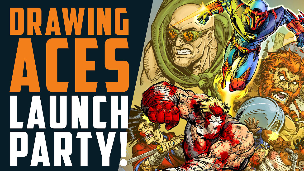 Drawing Aces Anthology LAUNCH PARTY! Five Short Comics in One!