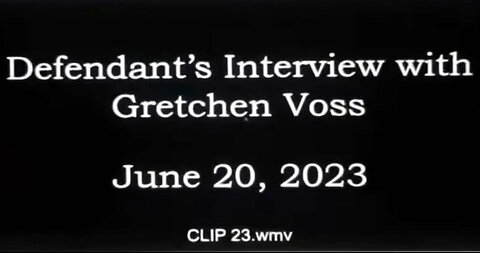 Killer Karen Read: Jury Clip 23 With Gretchen Voss From June 20th 2023 Interview