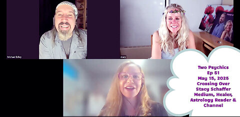 Two Psychics Ep 51 Crossing Over & Stacy Schaffer Medium