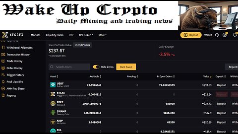 Wake Up Crypto Mining & Trading - Ep. 10