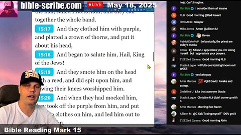 Scientology, the Seven Vials, Israel as a nation, Time Distortion, Mark 15