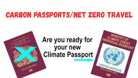 Carbon Passports/Net Zero Travel