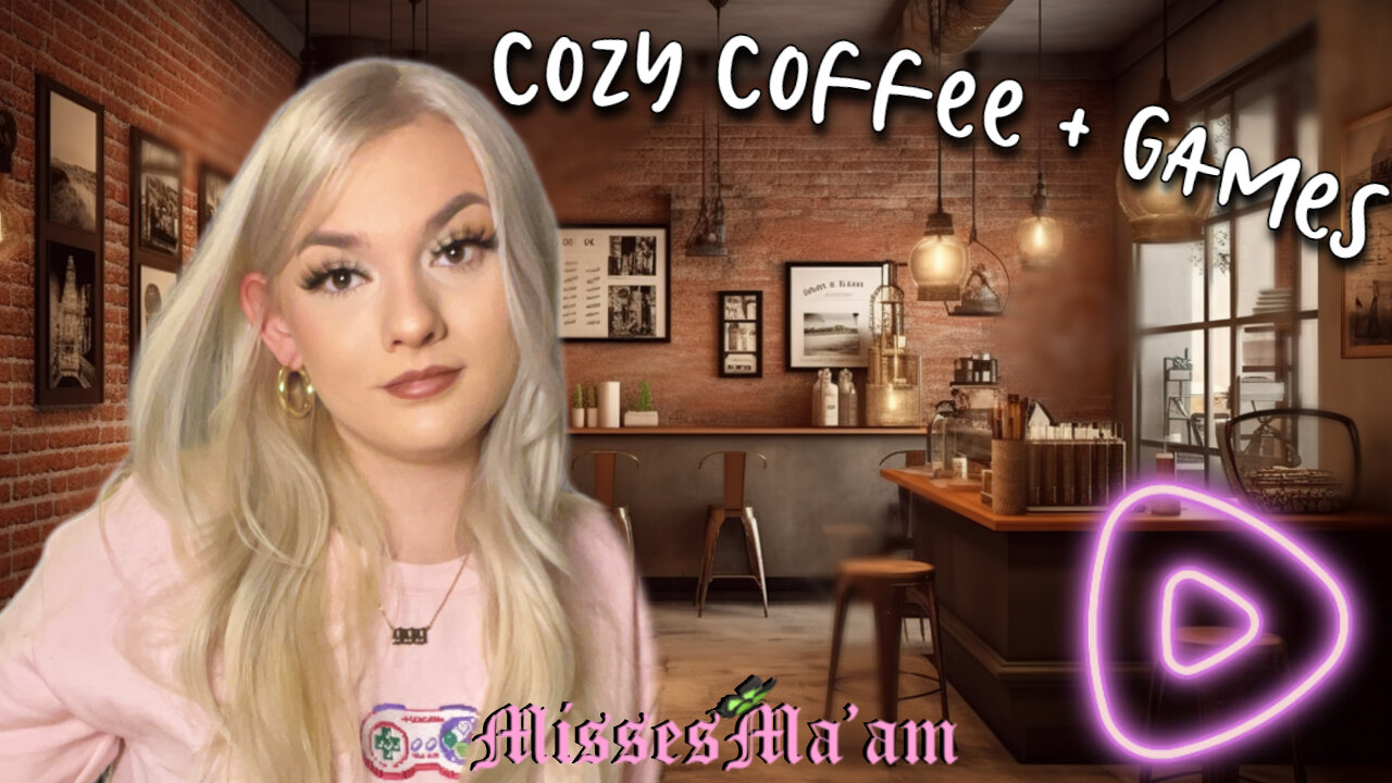 Cozy Coffee + Games 💚✨