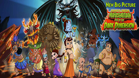 Chhota Bheem Mahashaitaan Rise Of The Dark Dimension Part 03 | King Shahapur Tv Kids