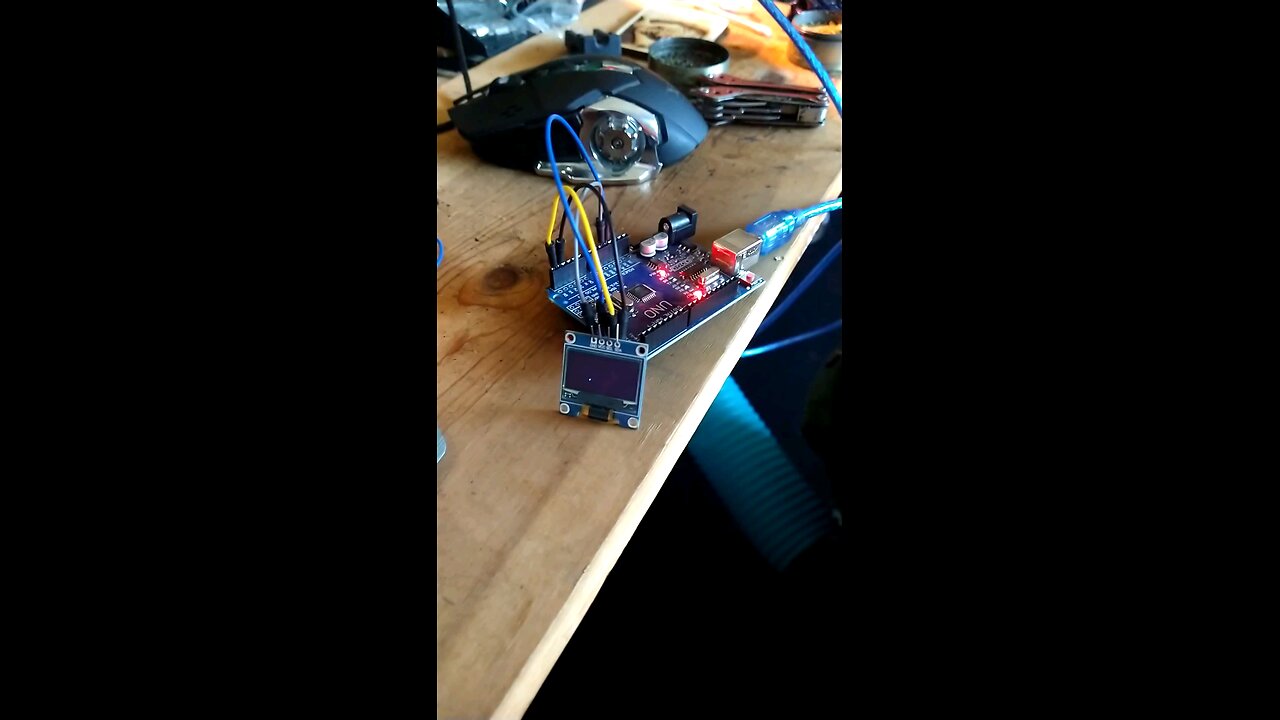 I programmed a OLED