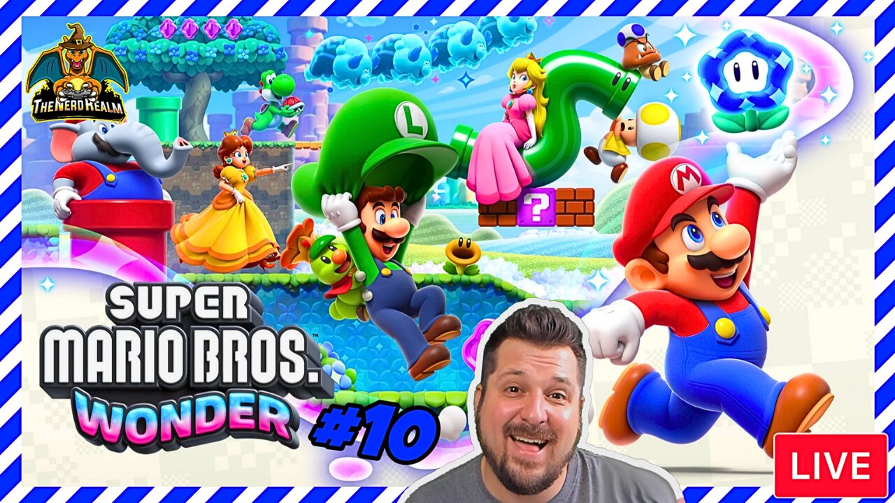 Super Mario Bros. Wonder #10 Final-Final Level | Can I Beat This?! | Nerd Realm 100% Playthrough