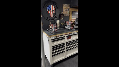Welcome to the war room where rifles get pampered, custom rigs come to life and bourbon gets sipped
