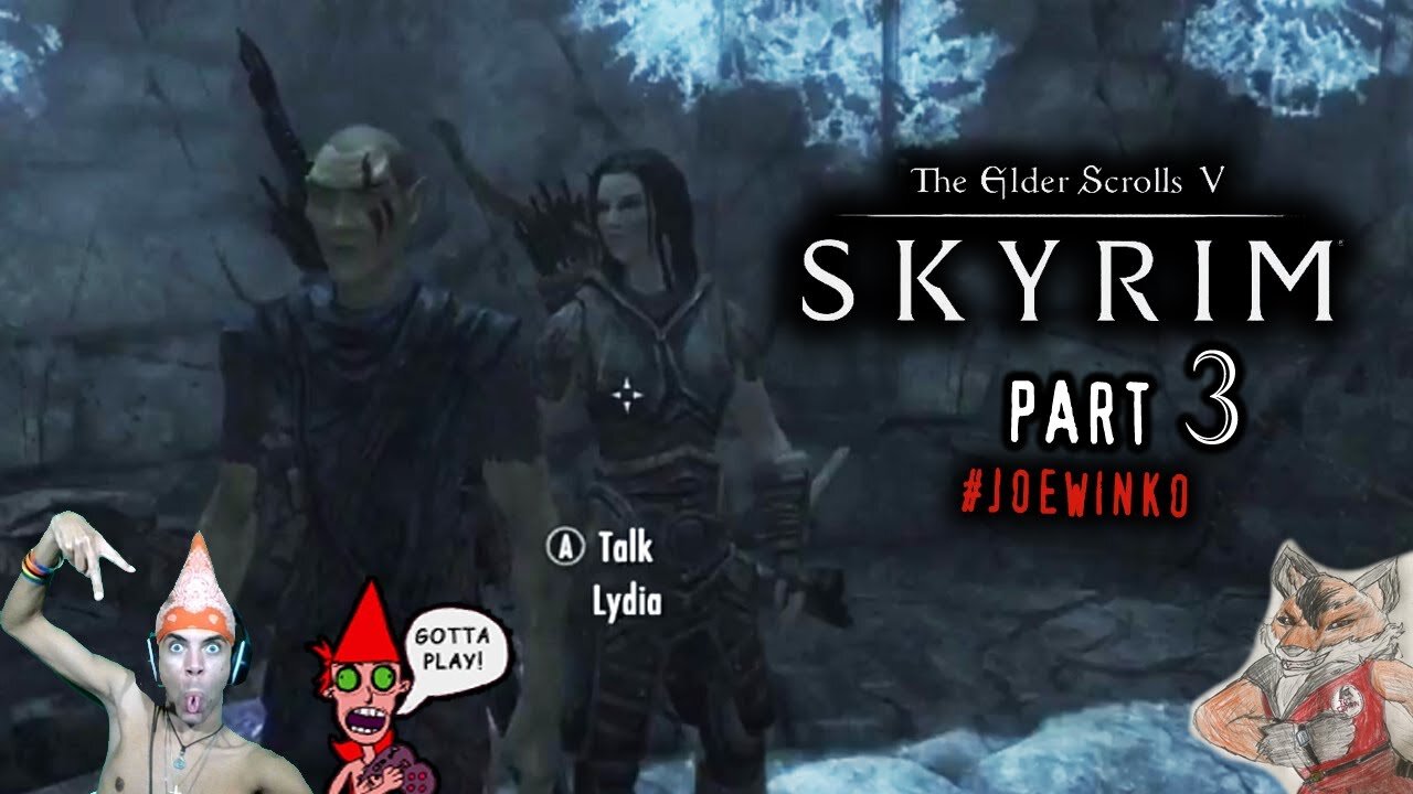 Elder Scrolls V Skyrim Live Stream Part 3 (Dec 13th 2021) - CaptianIGC & Joe Winko