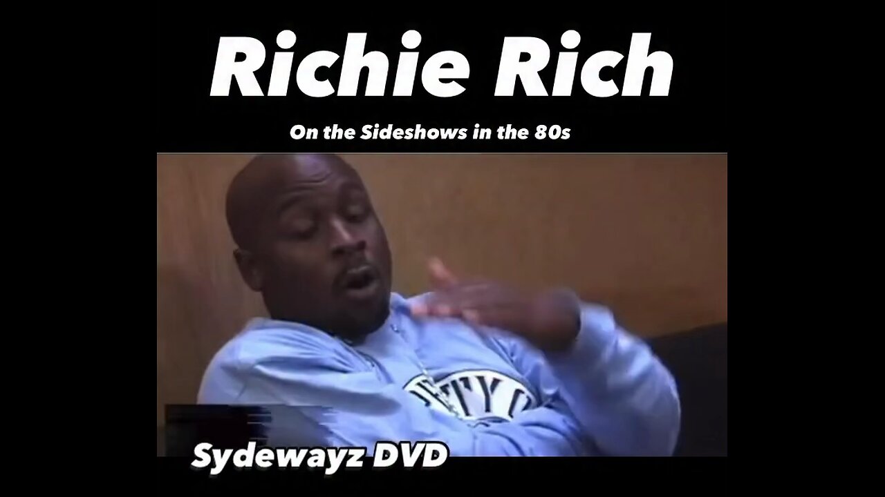 Richie Rich On the Sideshows in the 80s
