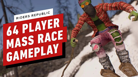 Riders Republic Beta - 64 Player Mass Race Gameplay