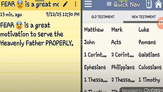 FEAR 😨 is a great motivation to serve the Heavenly Father PROPERLY.