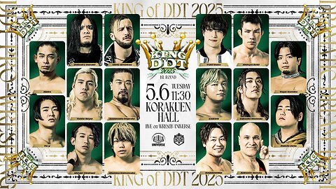 DDT King Of DDT 2025 First Round Highlights