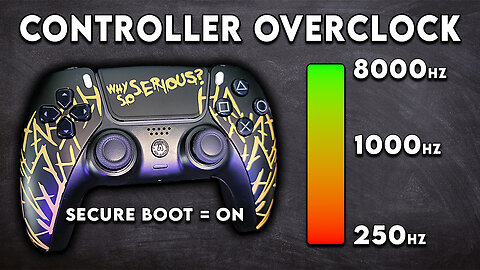 The ULTIMATE Controller Overclock Guide (PS5 8000hz/PS4 + Xbox 1000hz)