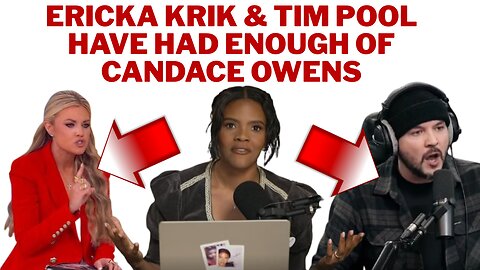 Tim Pool & Ericka Kirk Respond to Candace Owens and Tyler Robinson Appears in Court
