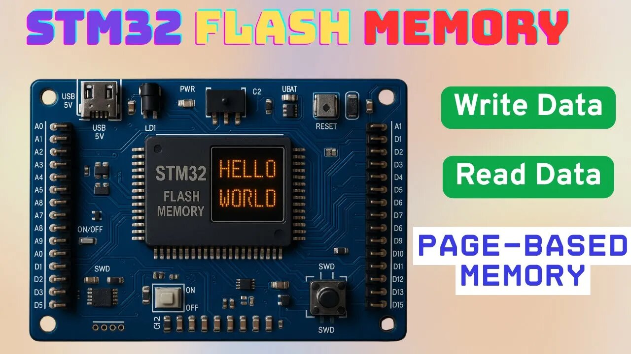 How to Write & Read Flash in STM32 M0/M3 — Page-Based Erase Tutorial